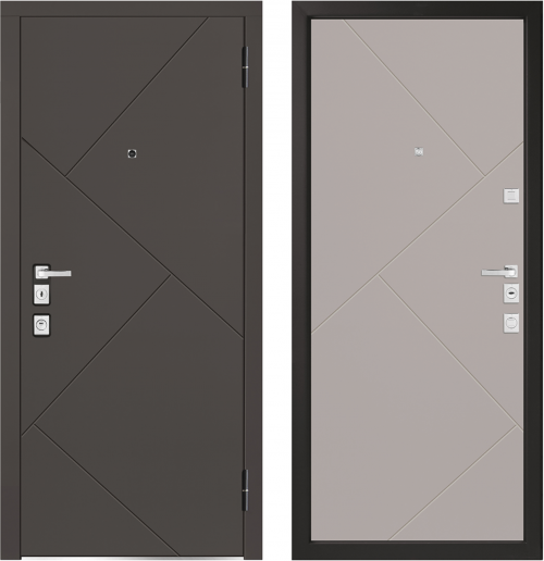 Металлические двери для квартиры M1100/7