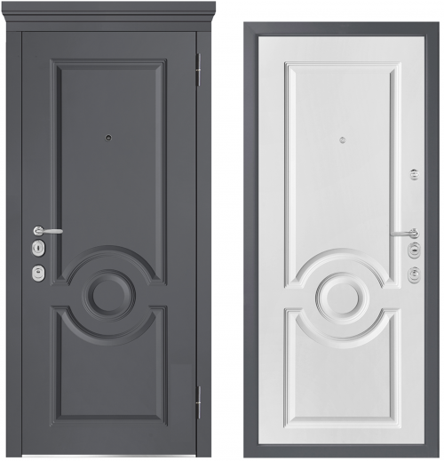 Металлические двери для квартиры или дома M1000/5 E