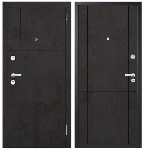 Metāla durvis dzīvoklim BARI modelis B352