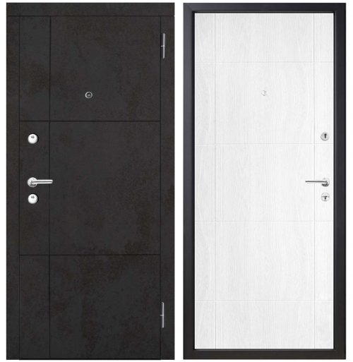 Metal door for apartment B352/1