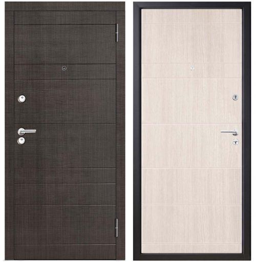 Metal door for apartment B350/1