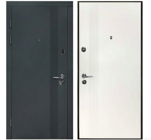Metāla durvis dzīvoklim B-413 modelis 172