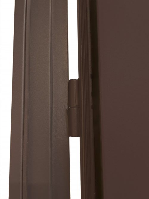 Metāla durvis Tehno 4 Šokolādes Brūns RAL8017