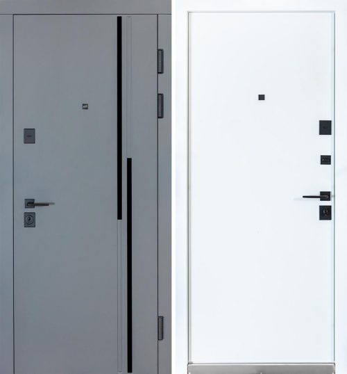 Metāla durvis dzīvoklim ULTRA (kvadro) modelis 567/gluds