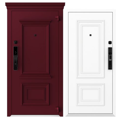 Alumīnija metāla durvis ar termopārrāvumu privātmājām SMART LUX BOSTON AG-S6146